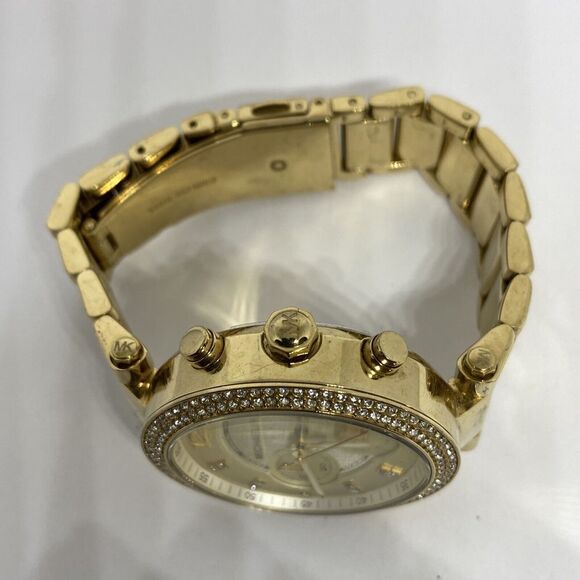 Michael Kors Parker MK5354 Womens Stainless Steel Analog Dial Quartz Watch UC811 - Picture 8 of 12